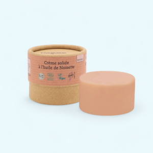 Crème solide à l'huile de noisette