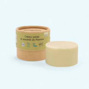 Crème solide au macérât de plantain
