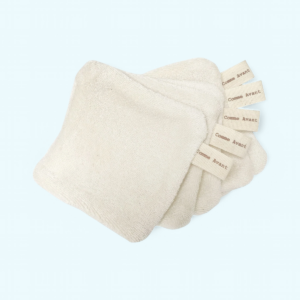 Lot de 5 Lingettes lavables en coton